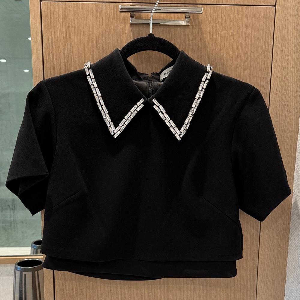 A.L.C. Lark Black Top.